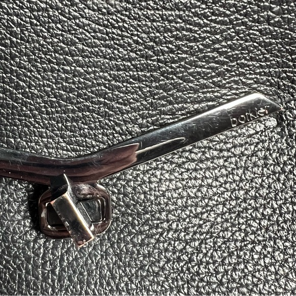 Botkier Valentina Black Pebbled Leather Crossbody Bag Purse - Picture 2 of 12